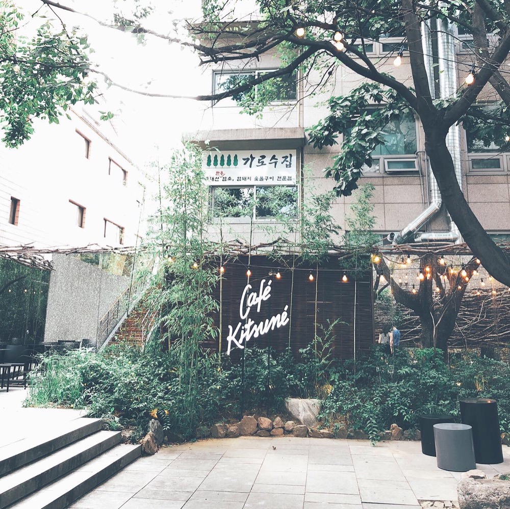 首爾新沙洞咖啡-Cafe Kitsume